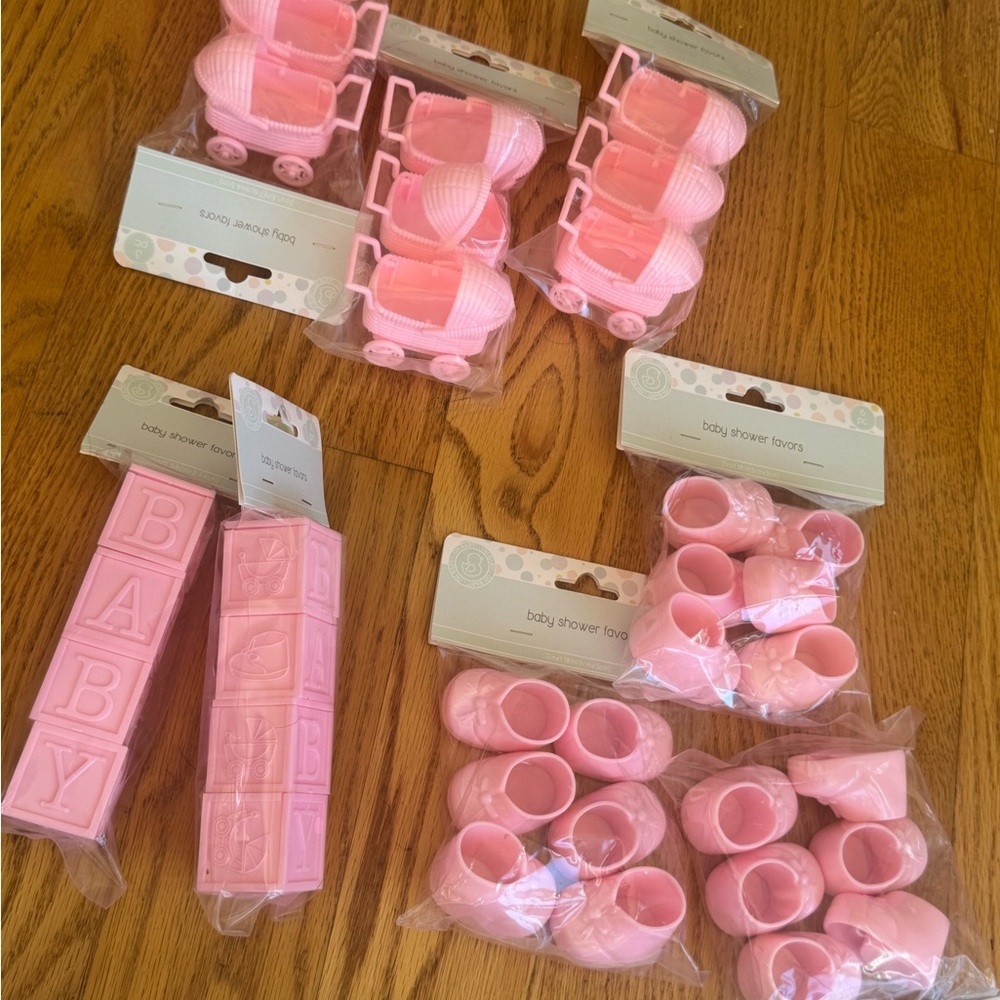 Pink Baby Shower Favors Set 35pz 8pack súper cute